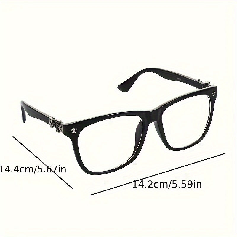 Ayollar uchun kvadrat moda ko‘zoynaklar PC ramka metall to‘liq ramka zamonaviy optik ko‘zoynaklar