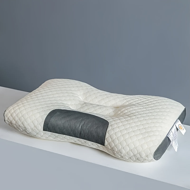 Cervical Support Pillow for Deep Sleep Side and Back Sleepers Memory Foam Washable
