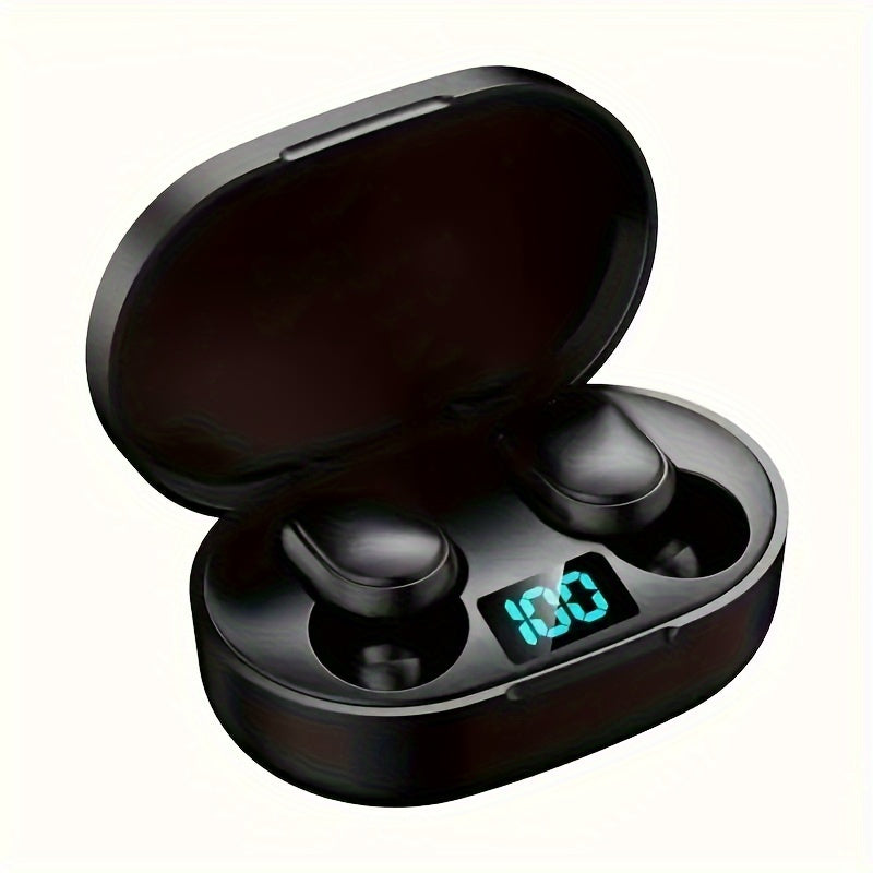Wireless Sports Earbuds with Smart Display Long Battery Life Portable Design