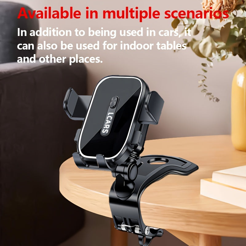 Universal ABS Dashboard Phone Mount Anti-Shake Support Bracket for Auto Navigation