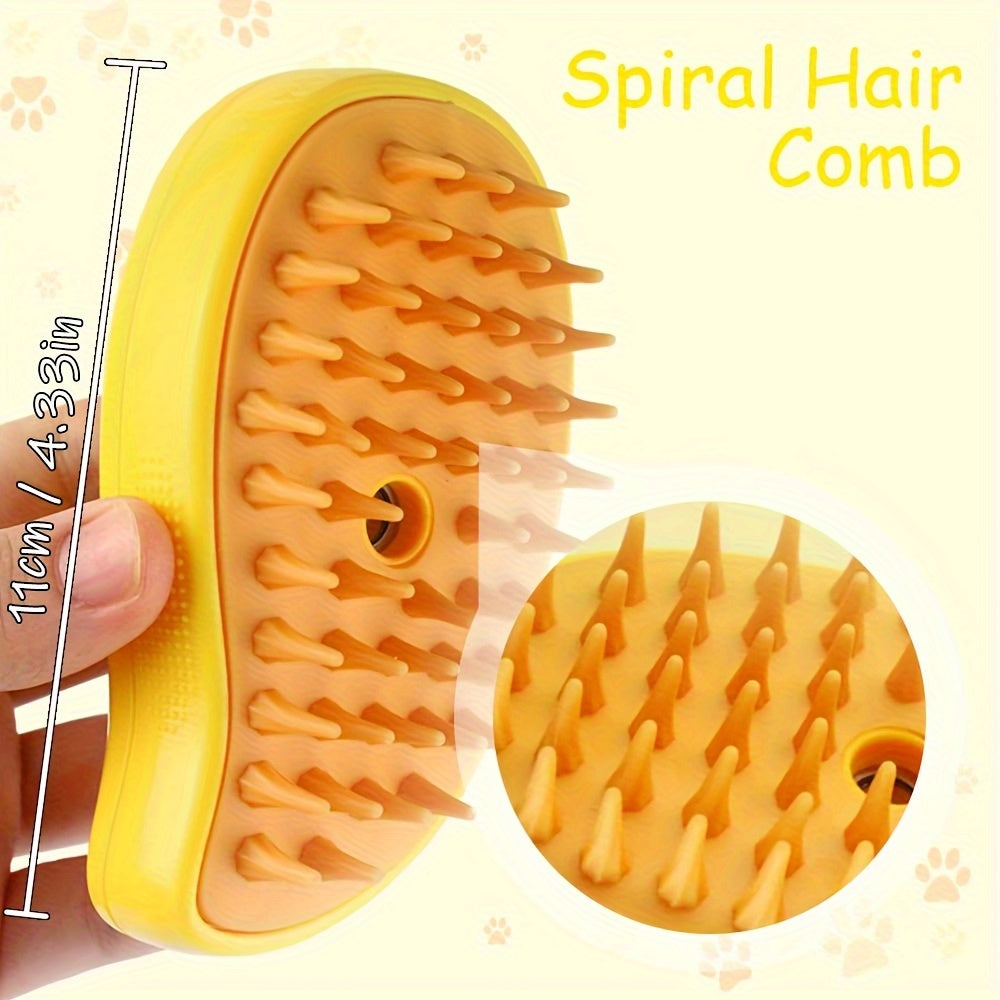 Pet Care Cat Grooming Brush with Floating Hair Removal and Massage Comb