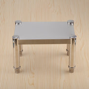 Stainless Steel Kitchen Storage Rack Single Tier Desktop Organizer Countertop Shelf