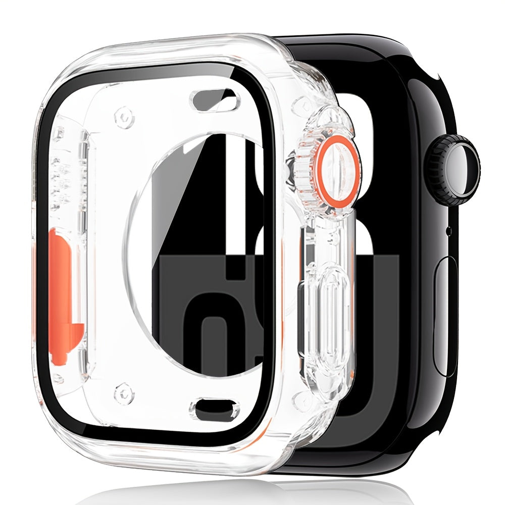 Titanium Protective Case for Apple Watch Series 10 46mm 42mm with Screen Protector