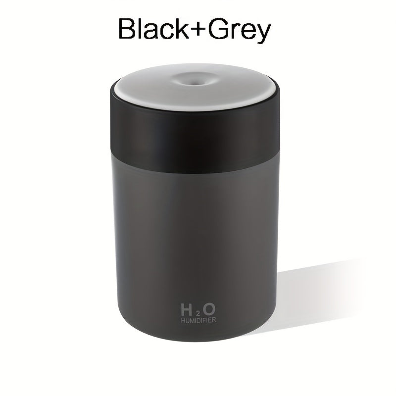 1 dona Rangli Tungi Yoritgich Jim Havo Namlagichi, USB Portativ Mini Ofis Stol Havo Namlagichi va Hid Tarqatuvchi. Terini Namlantirish, Suv Bilan Ta'minlash uchun Mos. Avtomatik O'chirish, 2 Ta Spray Rejimi. Talabalar uchun Ajoyib Bayram Hediye.