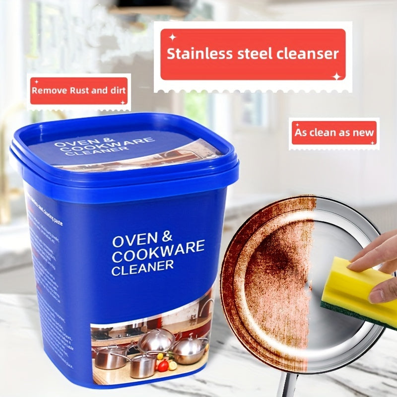 Stainless Steel Cleaner Cream 500g Grease Remover for Cookware and Appliances