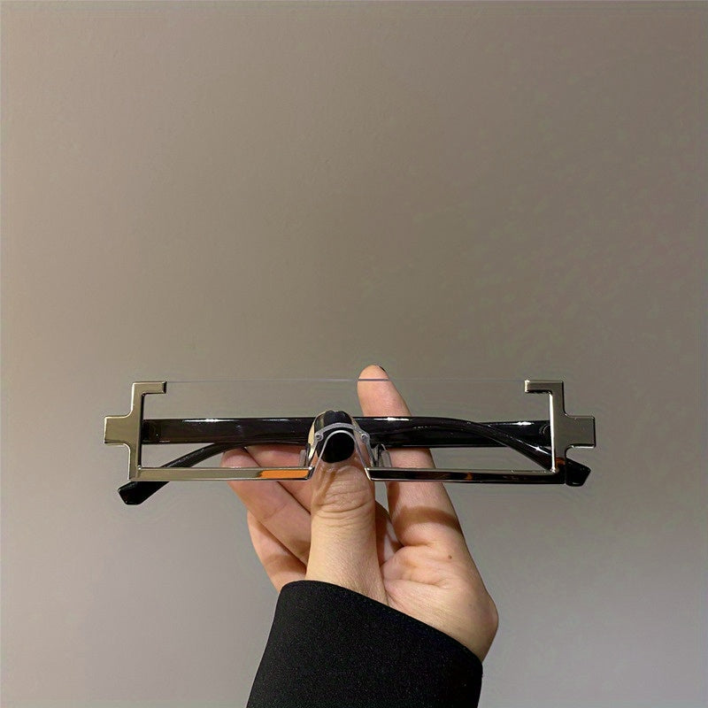 Uniseks Vintage Punk Yarim Ramkali Toʻgʻri Burchakli Quyosh Nurlari Plyaj Partiyasi va Klub uchun