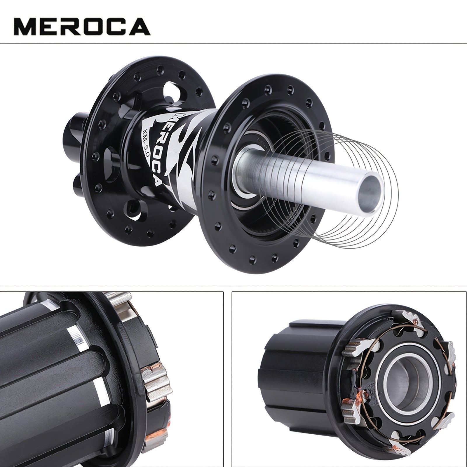 32 teshikli alyuminiy alloy gul davul velosiped to'xtatu rotori, tezda yig'ish uchun qo'llab-quvvatlash bilan, qora