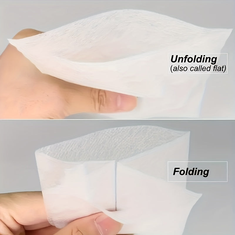 Biodegradable Seedling Nursery Bags 8x10cm Non-Woven Fabric 100 Pack