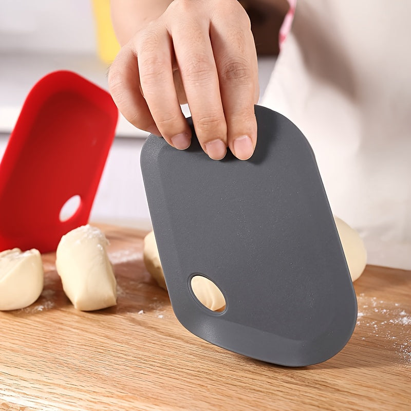 Silicone Dough Scraper with Stand-Up Kitchen Tool Food-Grade Spatula