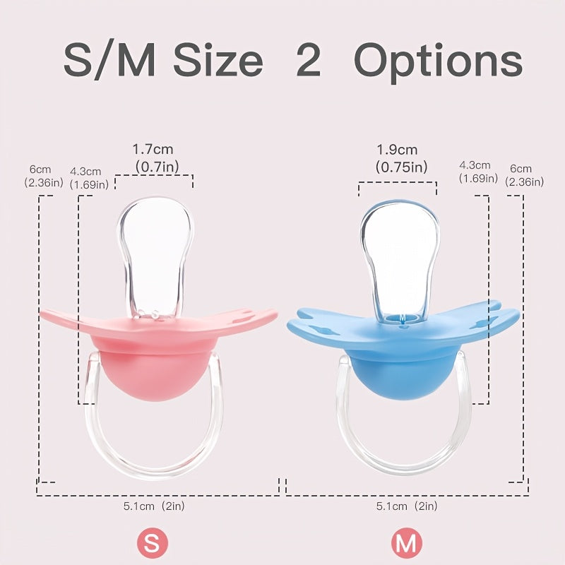 Silicone Baby Pacifier Butterfly Shape for Infants 0-3 Years Day Night Comfort 1 Piece
