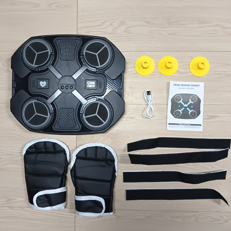 USB orqali zaryadlanadigan simsiz musiqa qutilash maqsadli pad, boks mashg'uloti uchun ABS materialidan tayyorlangan. Umumiy qo'llanilishi bilan Pasxa bayrami uchun mos, ishlash voltaji ≤36V va jihozlangan.