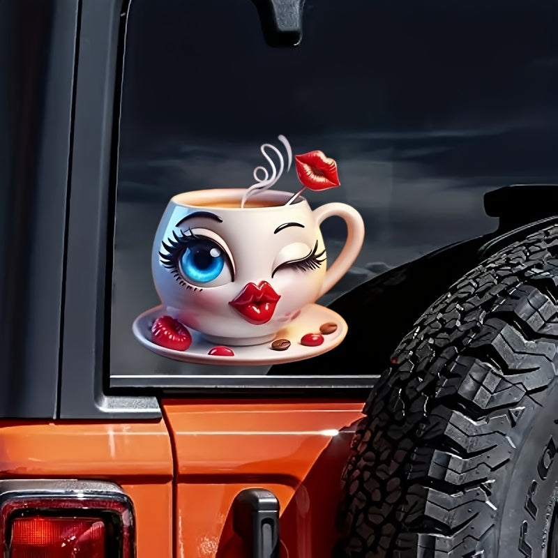 Cute Girl Vinyl Sticker Waterproof Decal for Cars Laptops Motorcycles