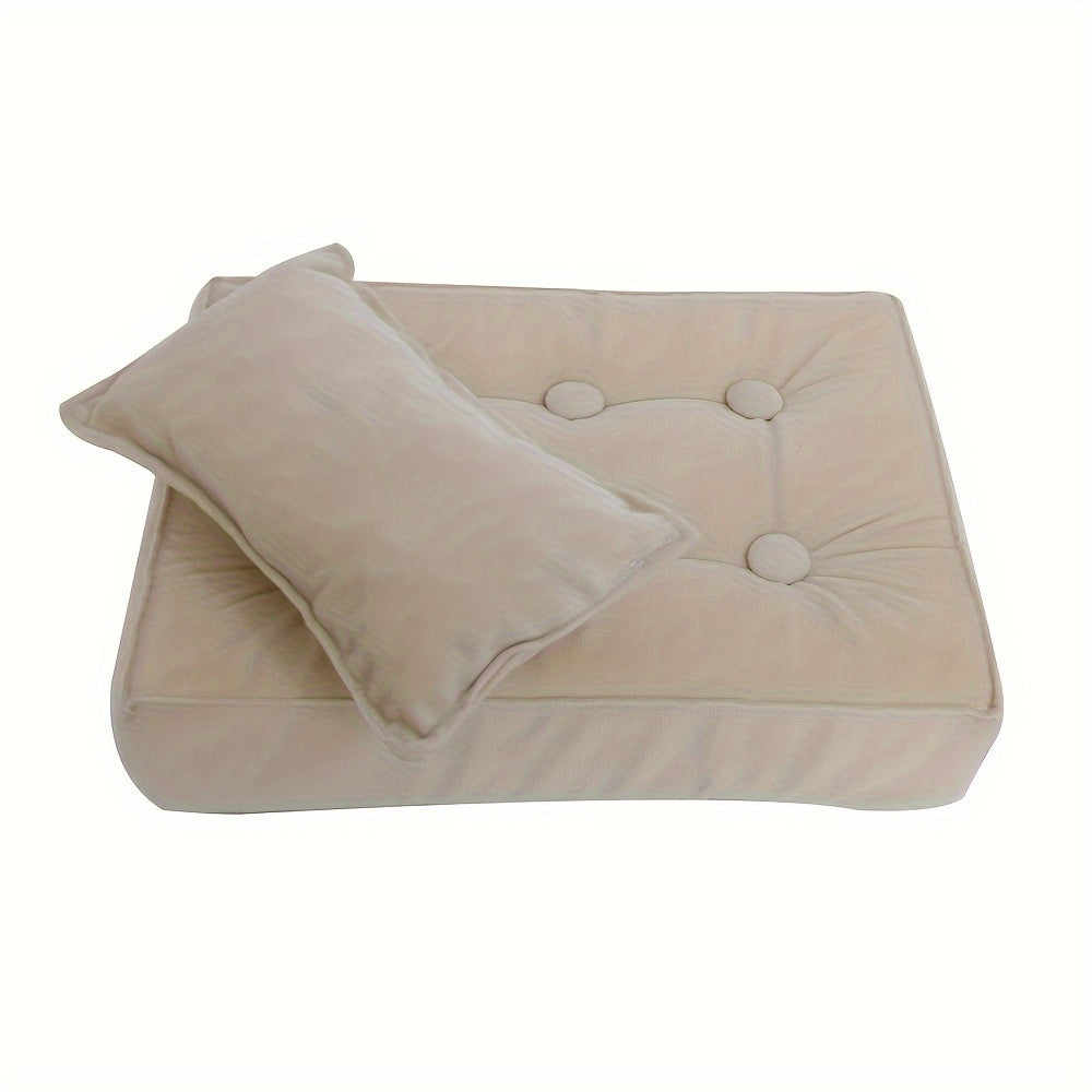 Rasmga olish uchun oddiy rangdagi fotosurat yostiqchasi, fotosuratlar uchun ajoyib aksessuarlar, pozalar uchun o'rindiq, Rojdestvo, Halloween, Shukrona kuni, Sevgi kuni va Pasxa uchun mukammal sovg'alar.