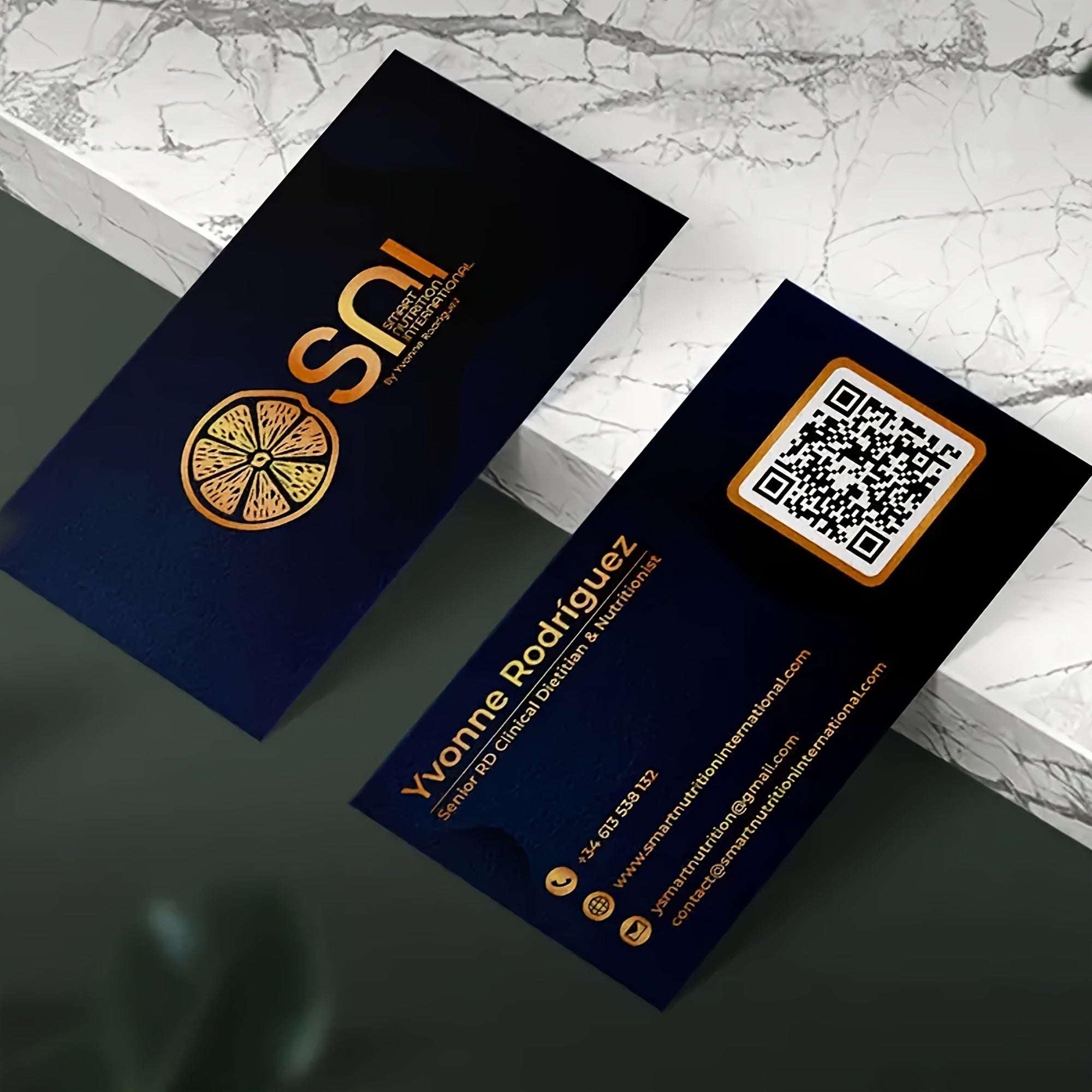 Customizable Business Card Sets Matte Finish Waterproof Paper 200 500 1000