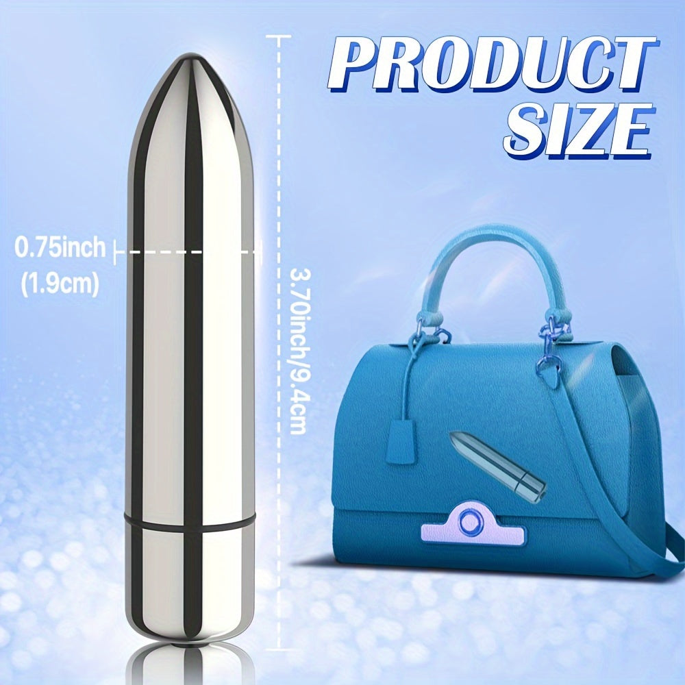 Adult Bullet Vibrator with 10 Vibration Modes Battery Operated