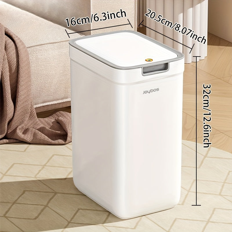Cubo de basura de pared plástico con cierre silencioso acabado pulido cocina baño almacenamiento para dormitorio
