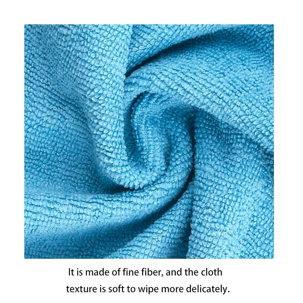 Microfiber Cleaning Cloth Thick Absorbent Multi-Purpose for Car and Home Use