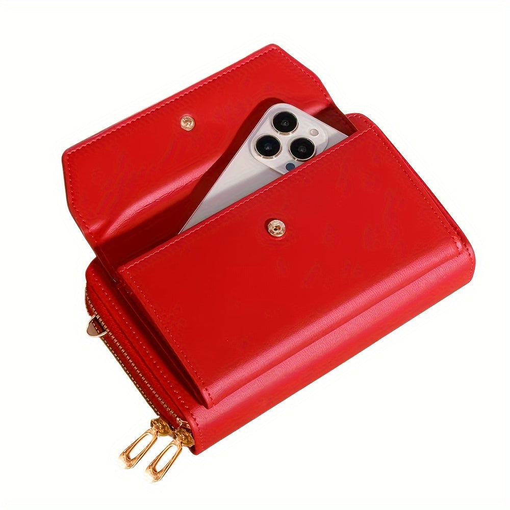 Women's Crossbody Bag with Large Capacity Adjustable Strap Card Holder Phone Pouch Lightweight