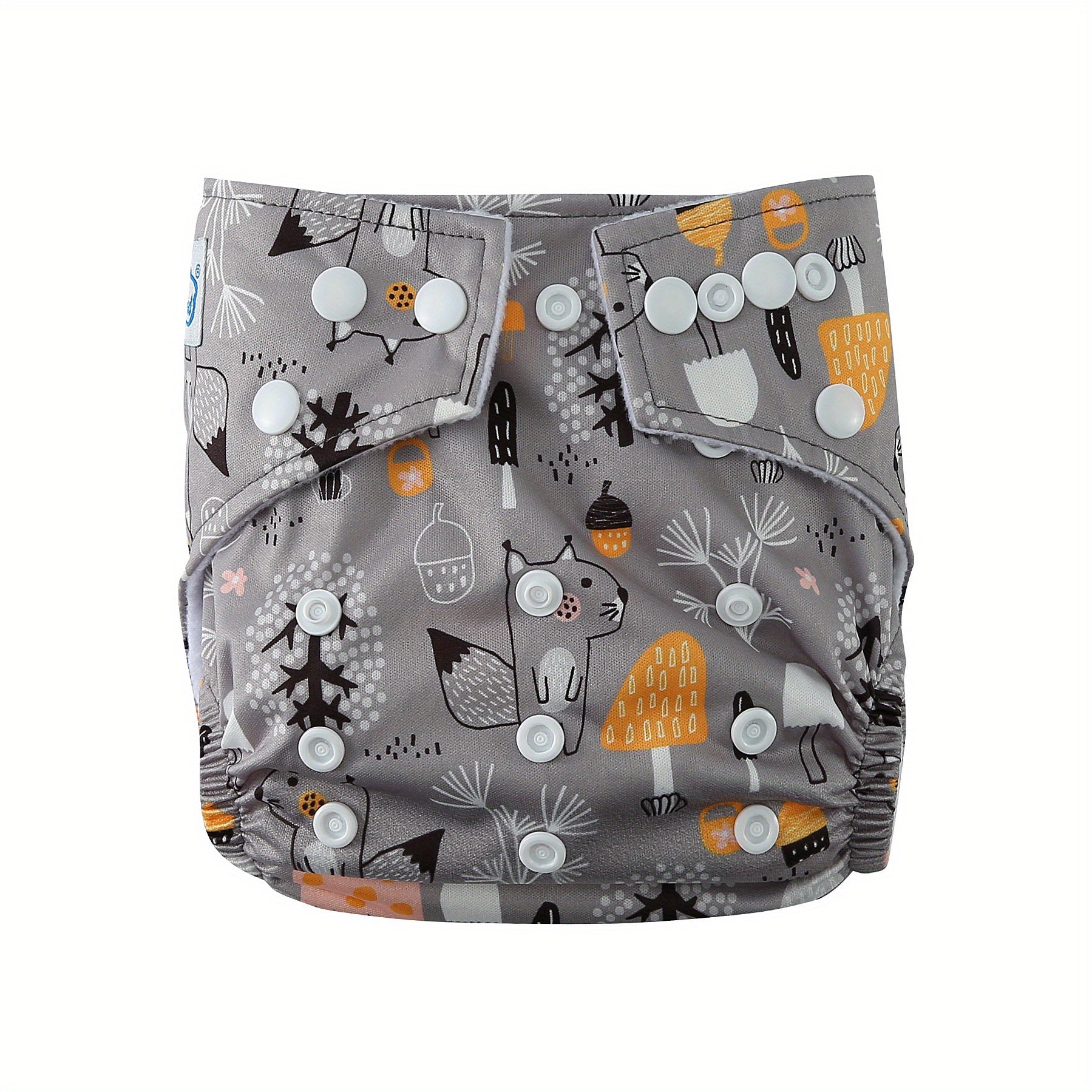 Adjustable Waterproof Cloth Diaper for Baby Girls and Boys with Pocket