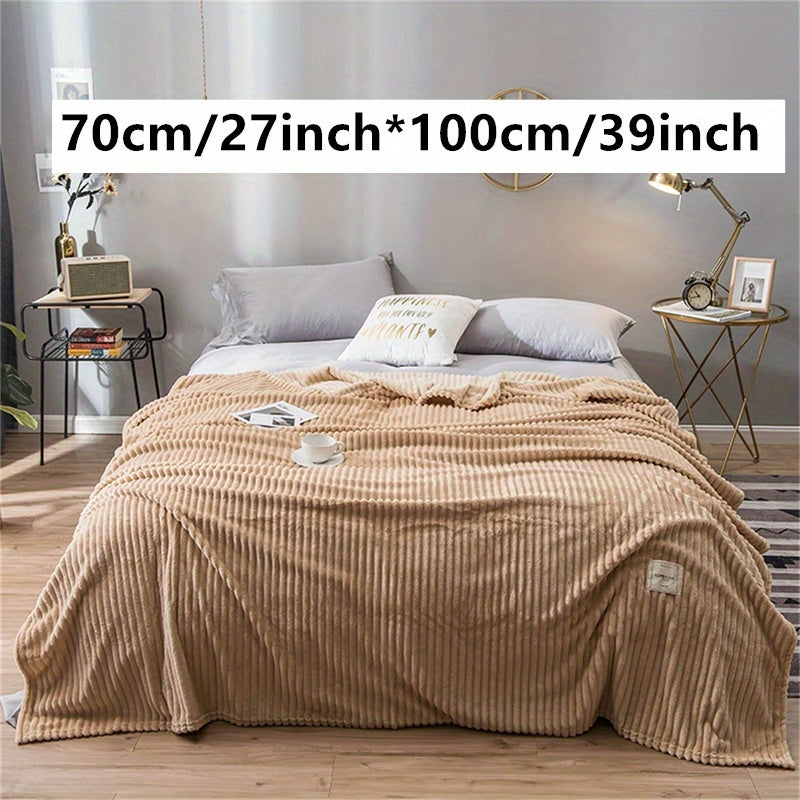 Faux Rabbit Fur Bed Blanket Soft Plush Throw for Bed Couch 50x60 Inches