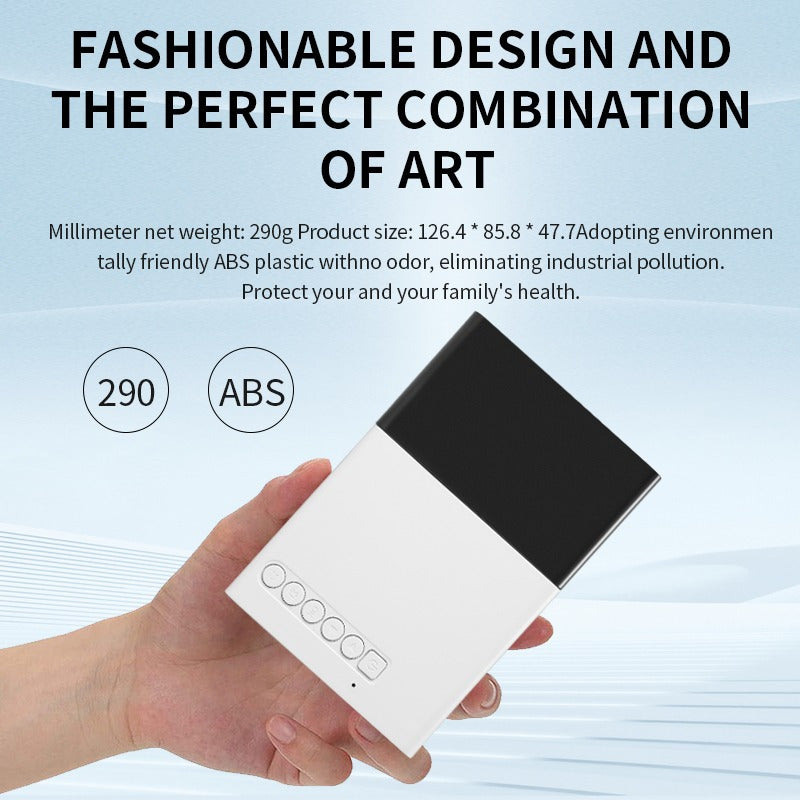 Proyector HD compacto para entretenimiento en el hogar, configuración sencilla, alimentado por USB