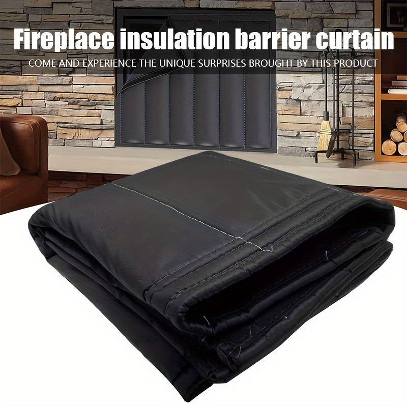 Fireplace Insulation Blanket Dual-Layer Oxford Cloth Warm Air Cold Air Winter Heating