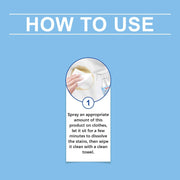 Active Oxygen Enzyme Laundry Cleaner 120ml Deep Stain Remover with Sodium Bicarbonate