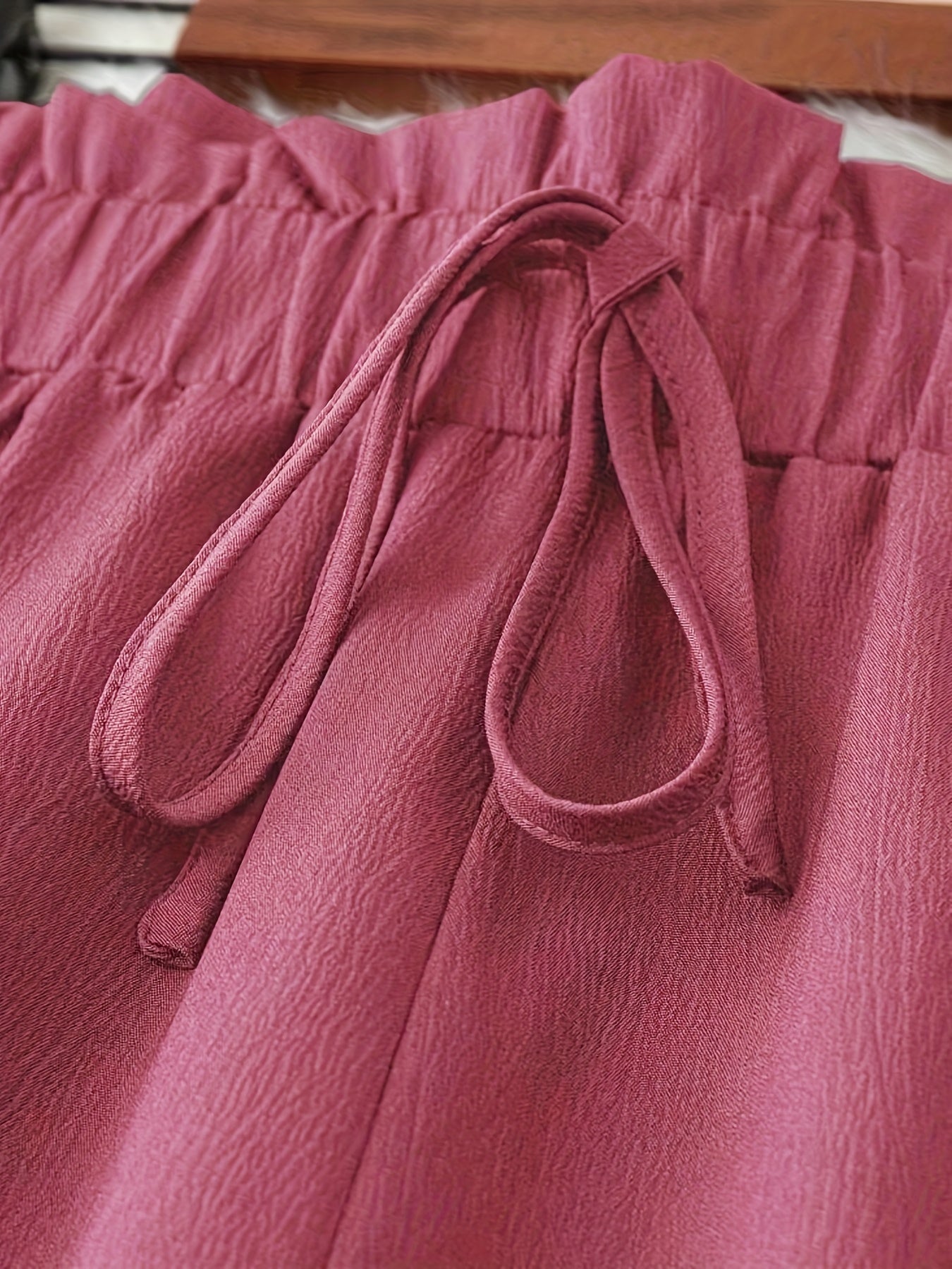 Plus Size Women's Fashion Pants Elastic Waist Plus Size Casual Trousers