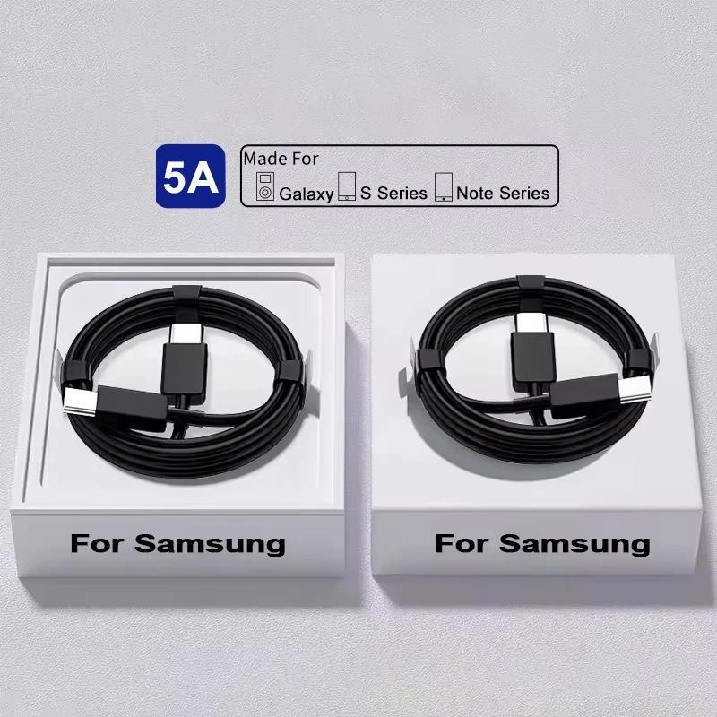 45W USB Type C Fast Charging Cable for Samsung Galaxy S20 S23 Ultra Note 20 A54 A13