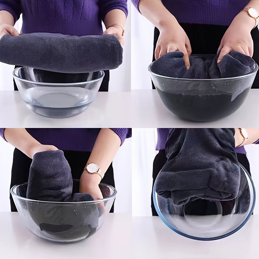 Одно большое, впитывающее микрофибровое банное полотенце (101,6 см X 203,2 см), которое быстро сохнет и подходит для тела, спорта, йоги, спа и фитнеса.