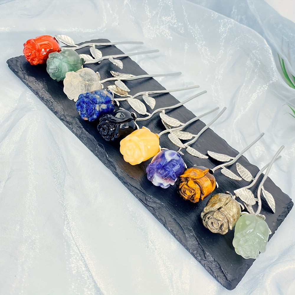 Rose Quartz Crystal for Jewelry Making and Home Decor, Pink Healing Stone