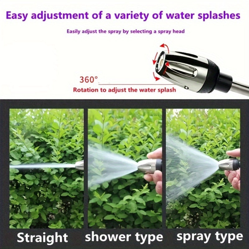 High Pressure Car Cleaning Water Gun with 3/4 Inch Hose Nozzle for Household and Garden