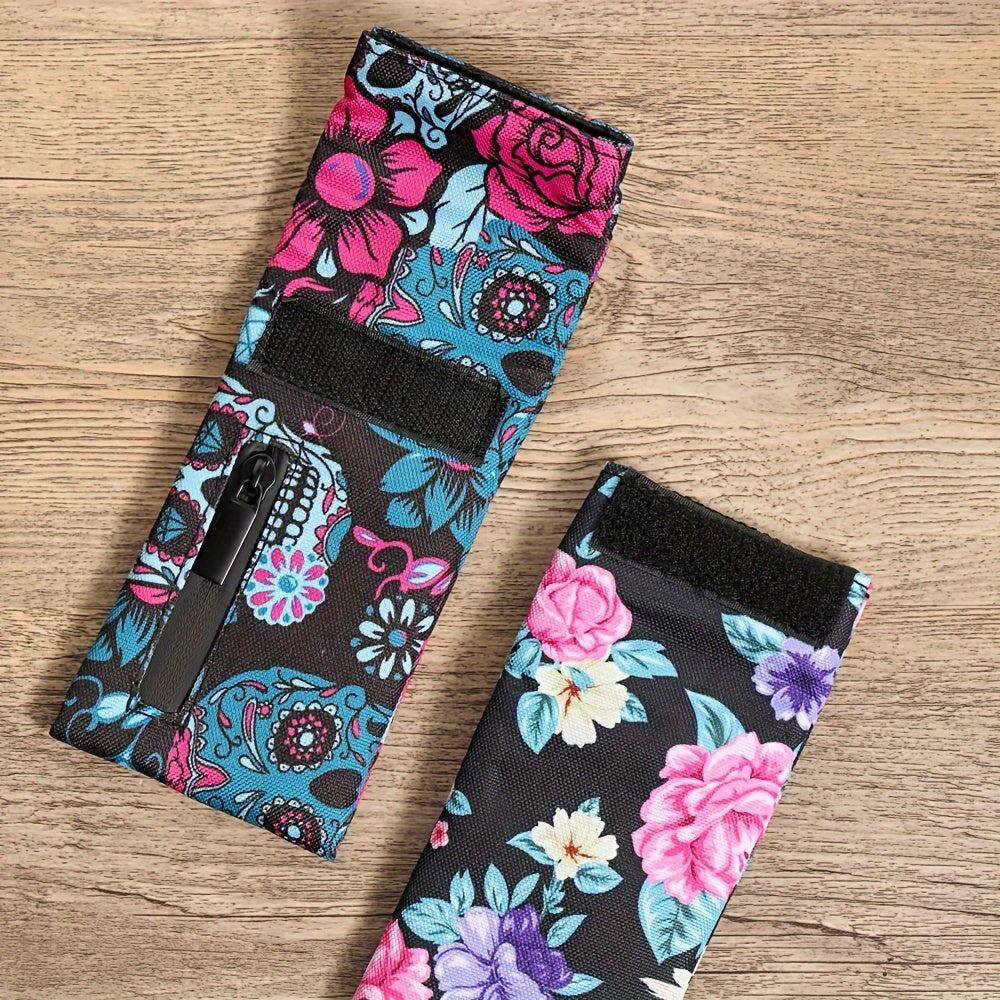 Unisex Carbon Lined Odor Proof Pouch with Zipper Storage Bag