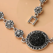 Women's Geometric Jewelry Set Necklace Ring Earrings Bracelet Imitation Gemstone