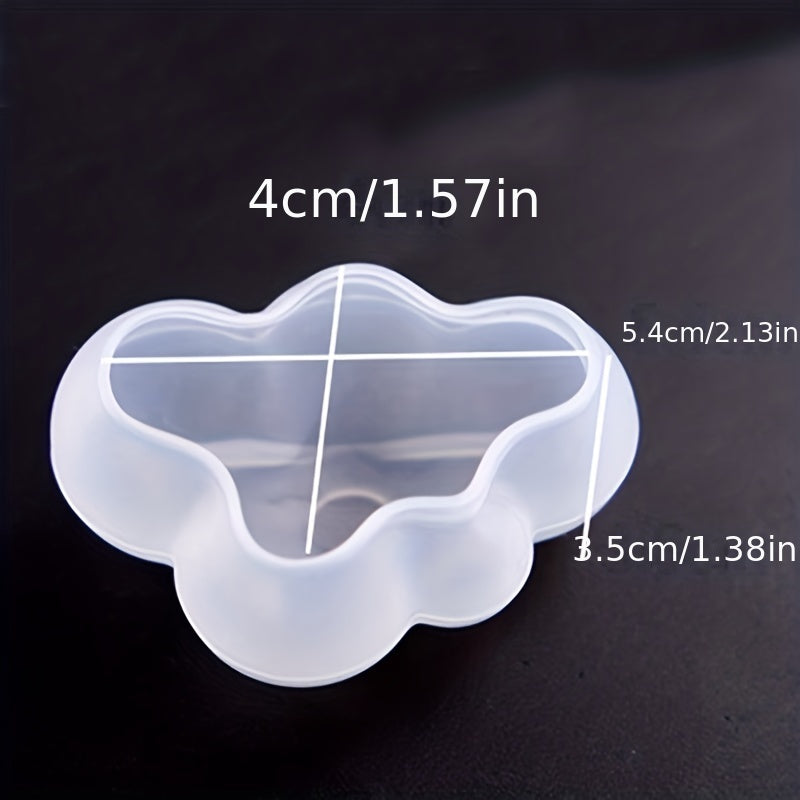 Cloud Shaped Silicone Mold Set for Pudding Chocolate Candy Ice Cream Baking