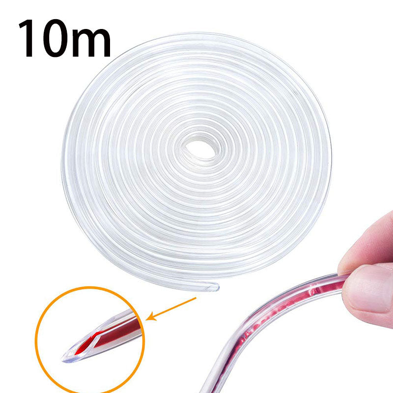 Protector de borde de puerta de coche, tira de sellado en forma de U de goma