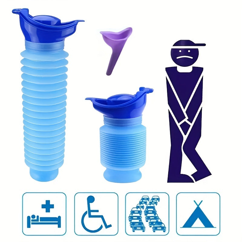 Unisex Portable Telescopic Urinal Outdoor Car Emergency Travel Squatting
