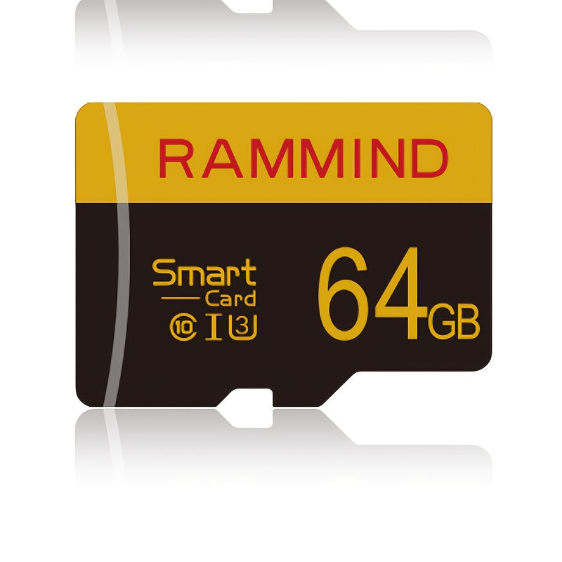 High-Speed U3 Class 10 Memory Card 8GB to 128GB with Adapter for Secure Storage