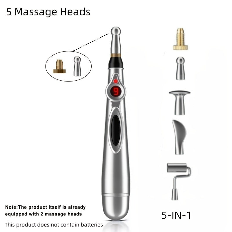 Swoson ko'p funksiyali massaj qalam 9 rejimda, bo'yin, orqa va bel uchun almashtiriladigan boshlar bilan. Uyda foydalanish uchun portativ aqlli qurilma, keksa avlod uchun ideal sovg'a.