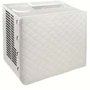 Quilted Air Conditioner Dust Cover with Elastic Fit Indoor Heat Insulation