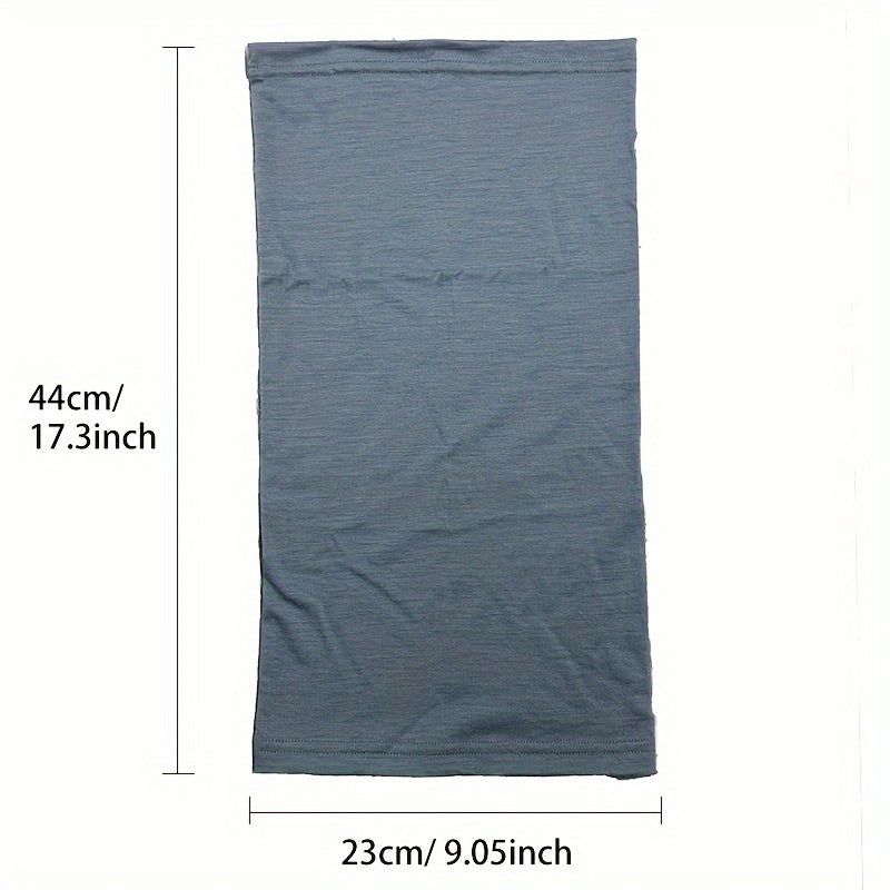 Merino Wool Neck Gaiter Breathable Sun Protection Quick-Drying Outdoor Accessories