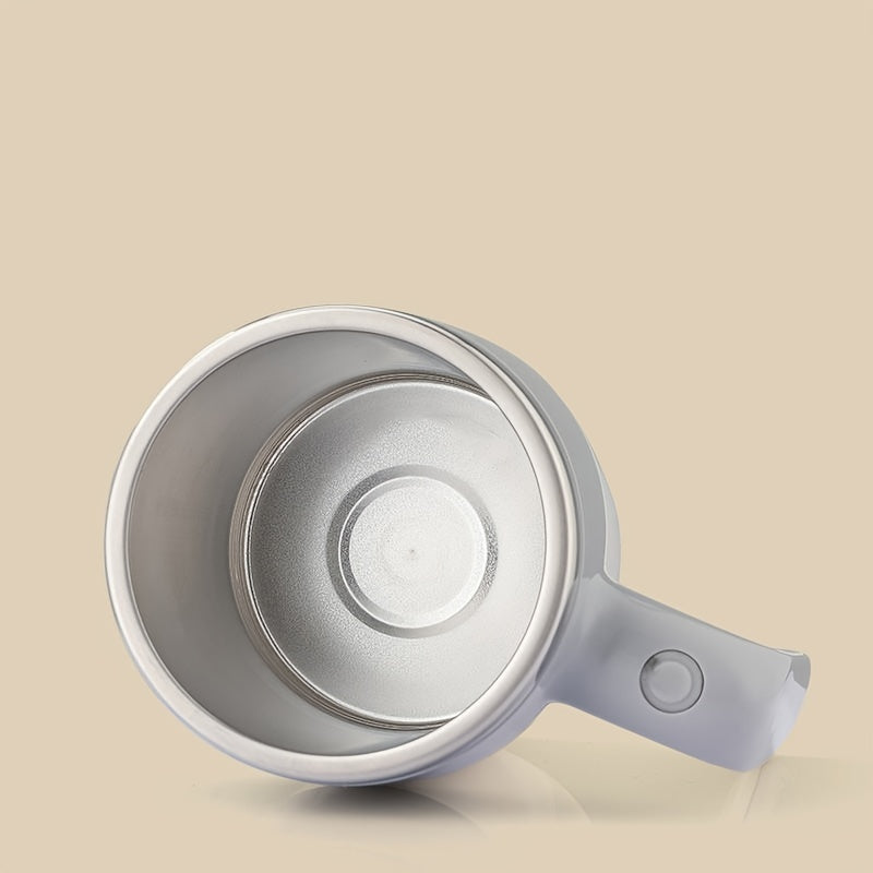 Avtomatik aylanuvchi suv stakani, aralashtirish funksiyali bilan, zanglamaydigan po'latdan tayyor kofe stakani