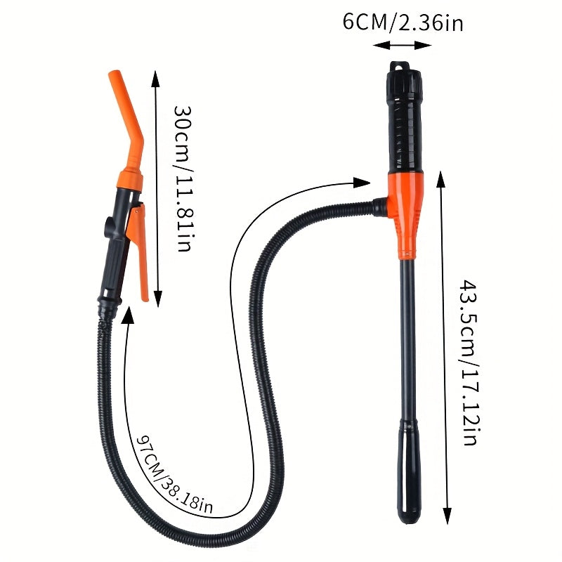 Портативный электрический насос для извлечения масла для замены системы подачи топлива автомобиля