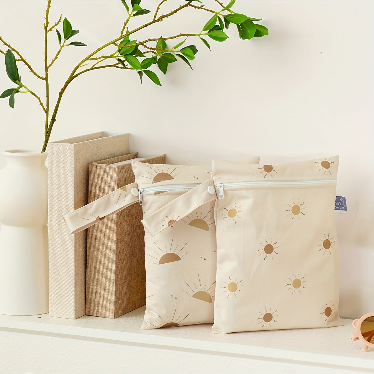 Waterproof Diaper Bags for Babies with Cartoon Prints, Travel and Gift Use