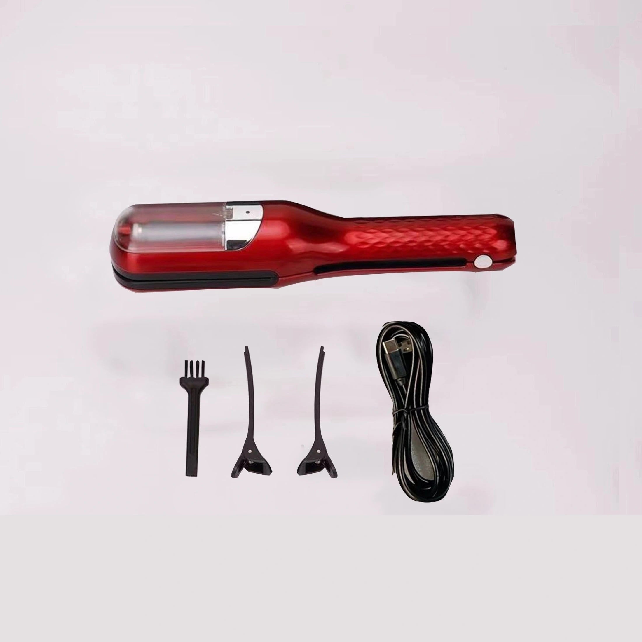Portable USB Rechargeable Hair Clippers for Split End Repair