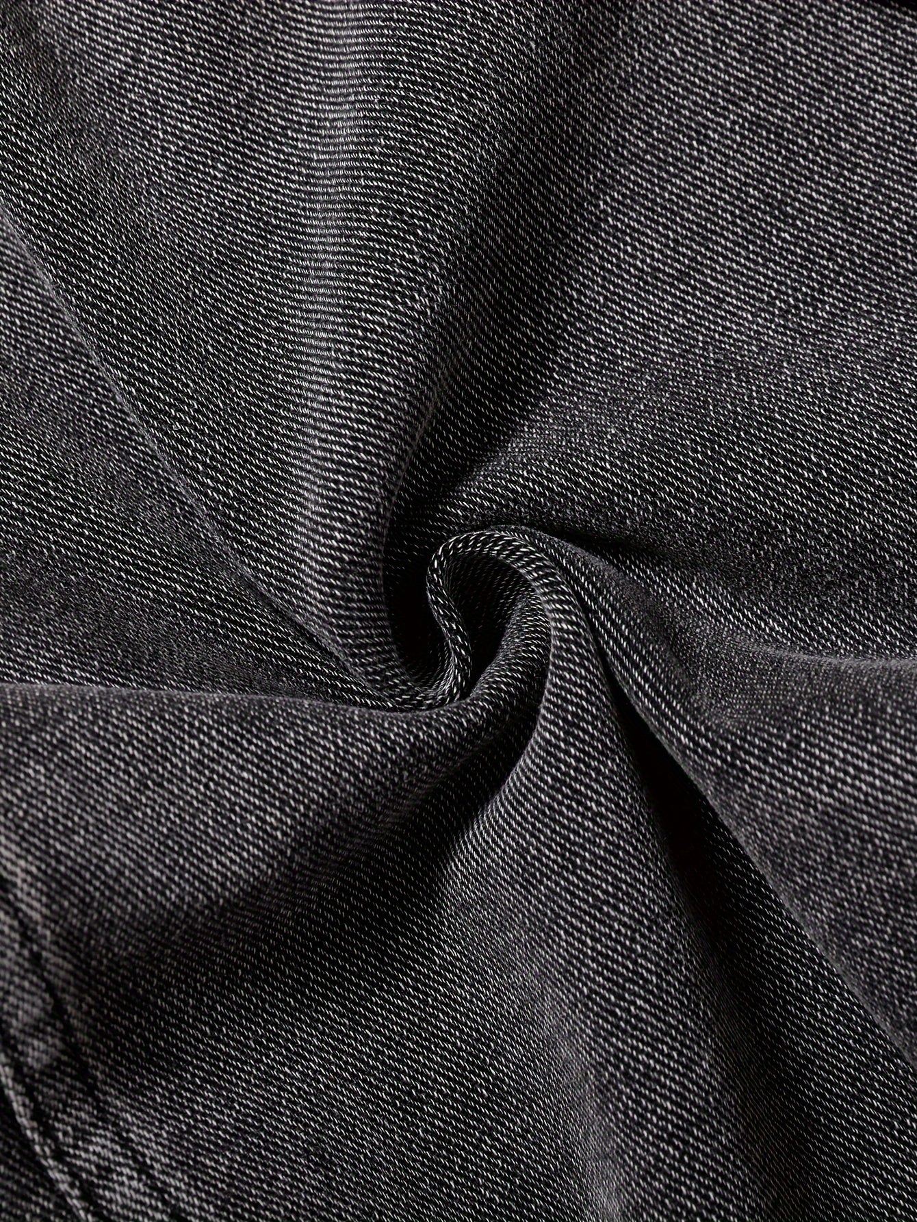 Мужская повседневная джинсовая куртка большого размера, однотонная, из хлопкового смесового материала, классический крой, лацканы, карманы