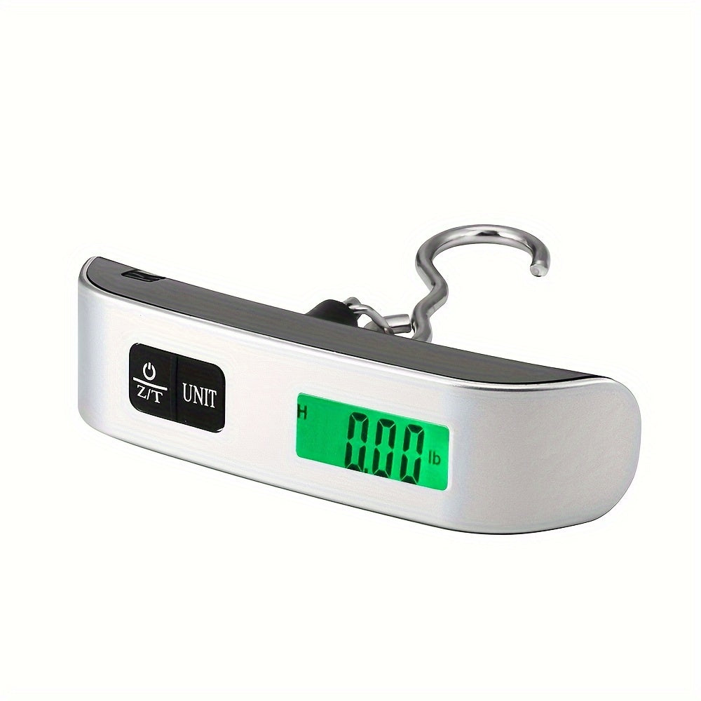 Portable Electronic Luggage Scale 50kg with LCD Display and Overload Indicator