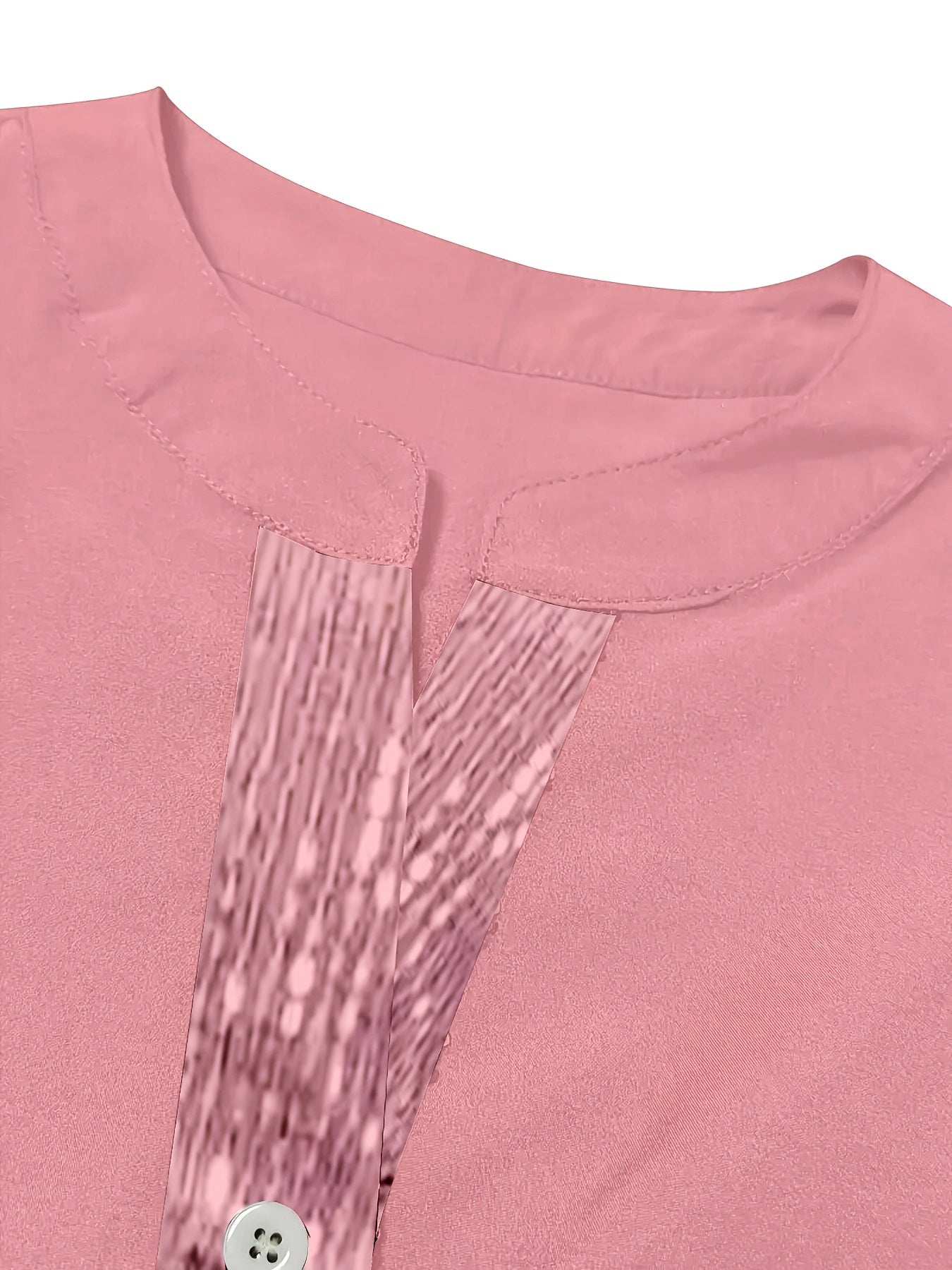 Женская элегантная бежевую рубашка с пуговицами - легкий полиэстер, можно стирать в машине, идеально подходит для весны и осени