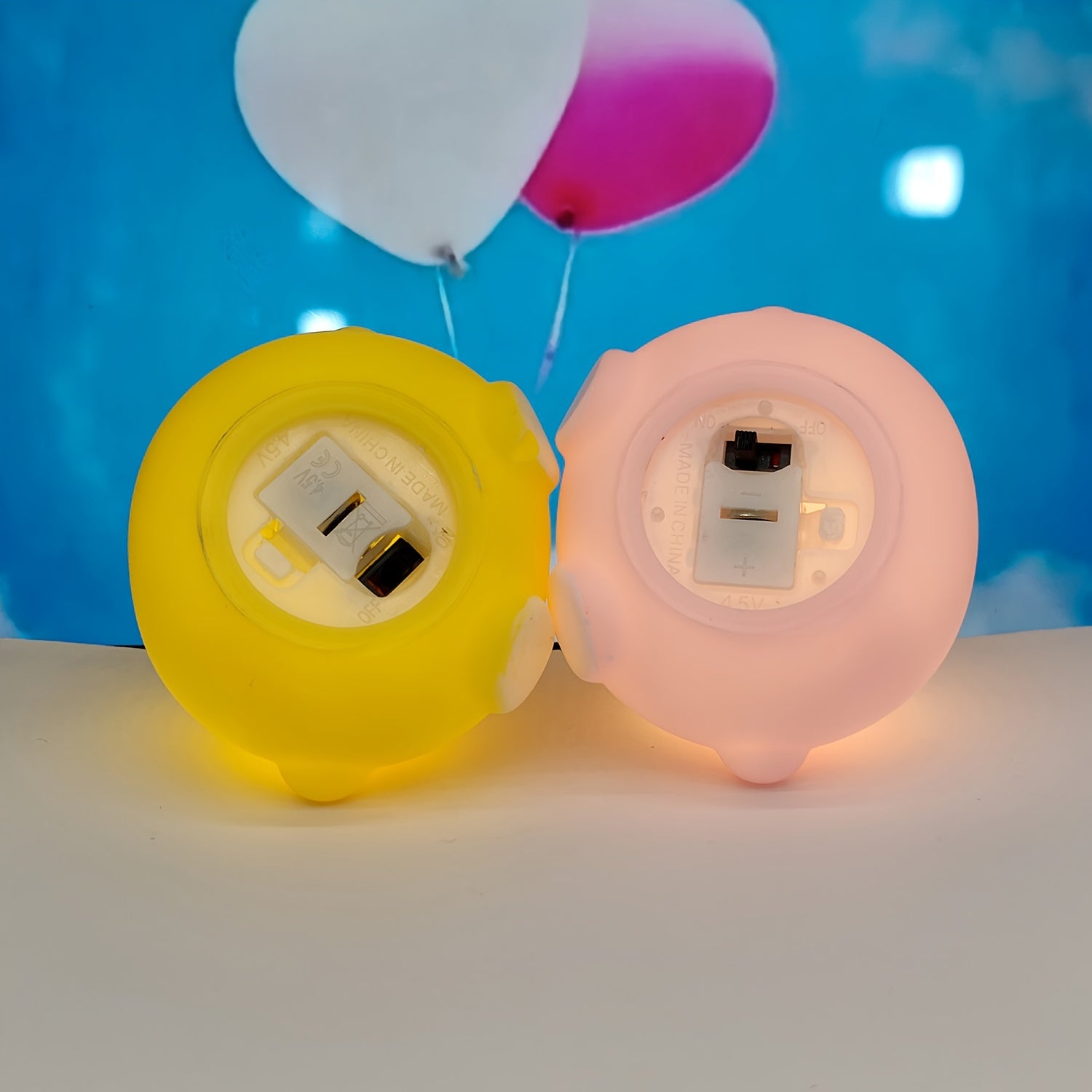 Night Light for Nursery and Bedroom Battery-Operated Toggle Switch Compact