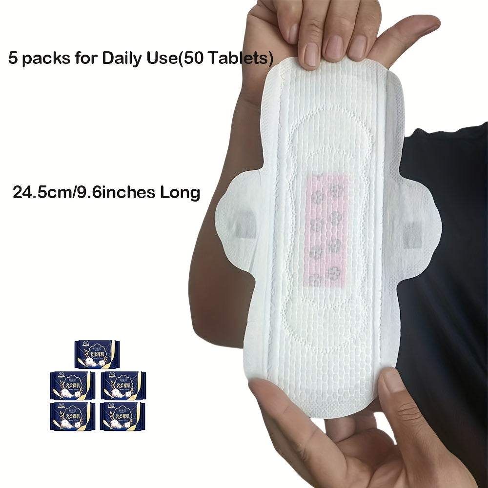 Disposable Unscented Sanitary Napkins Leakproof Soft Absorbent for Women